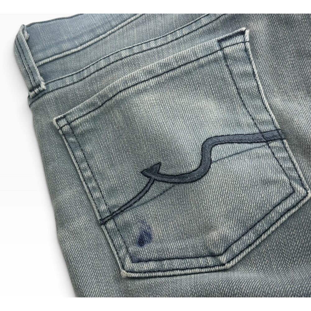 7 Seven For All Mankind Lowrise Ginger Flare Jeans Womens 25 Wide Leg - Picture 4 of 11